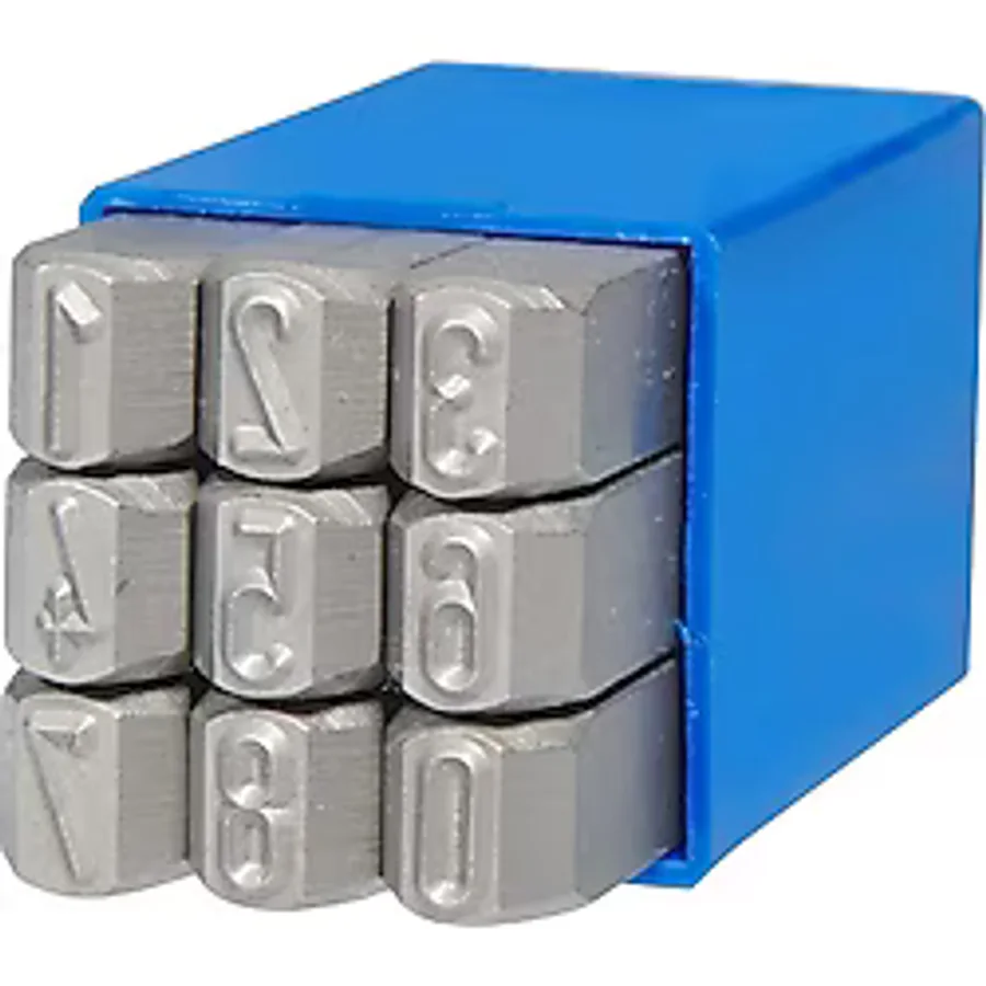 Gravurem Çelik Rakam Takımı 1,5Mm
