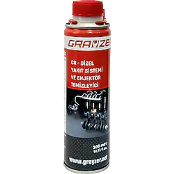 Grayzer Cr-Dizel Yakıt Sistemi ve Enjektör Temizleyici 300 ml