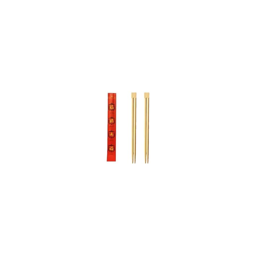 Green Bamboo Bambu Chopstick Kağıtlı 24 Cm 100 Çift