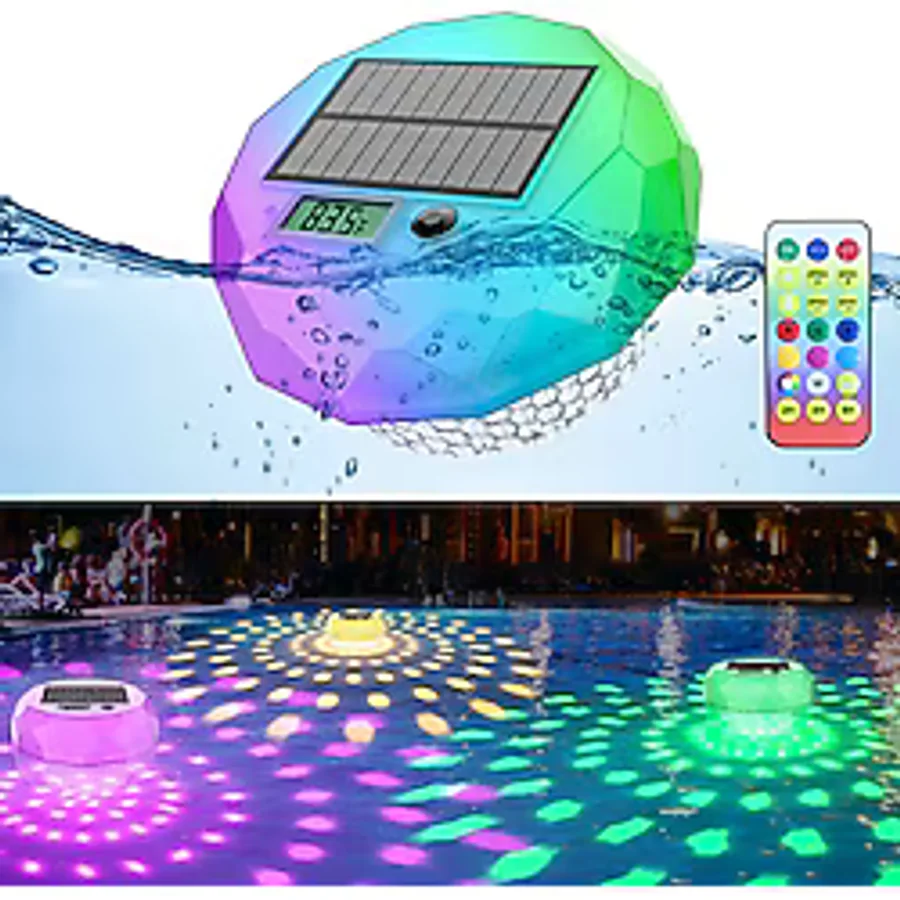 Greentech Water Güneş Enerjili Kumandalı Havuz LED Aydınlatma 1 Adet/GW-PL03