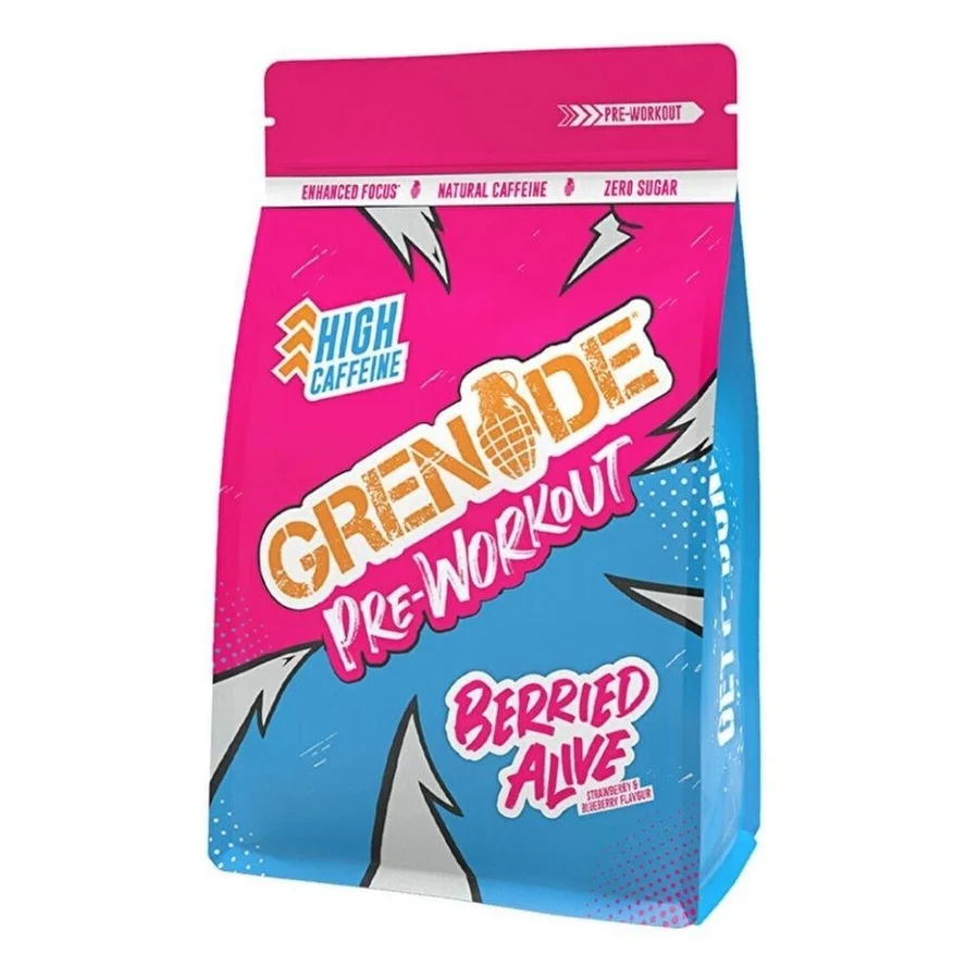 Grenade Pre-Workout 330g Çilek-Yaban Mersini