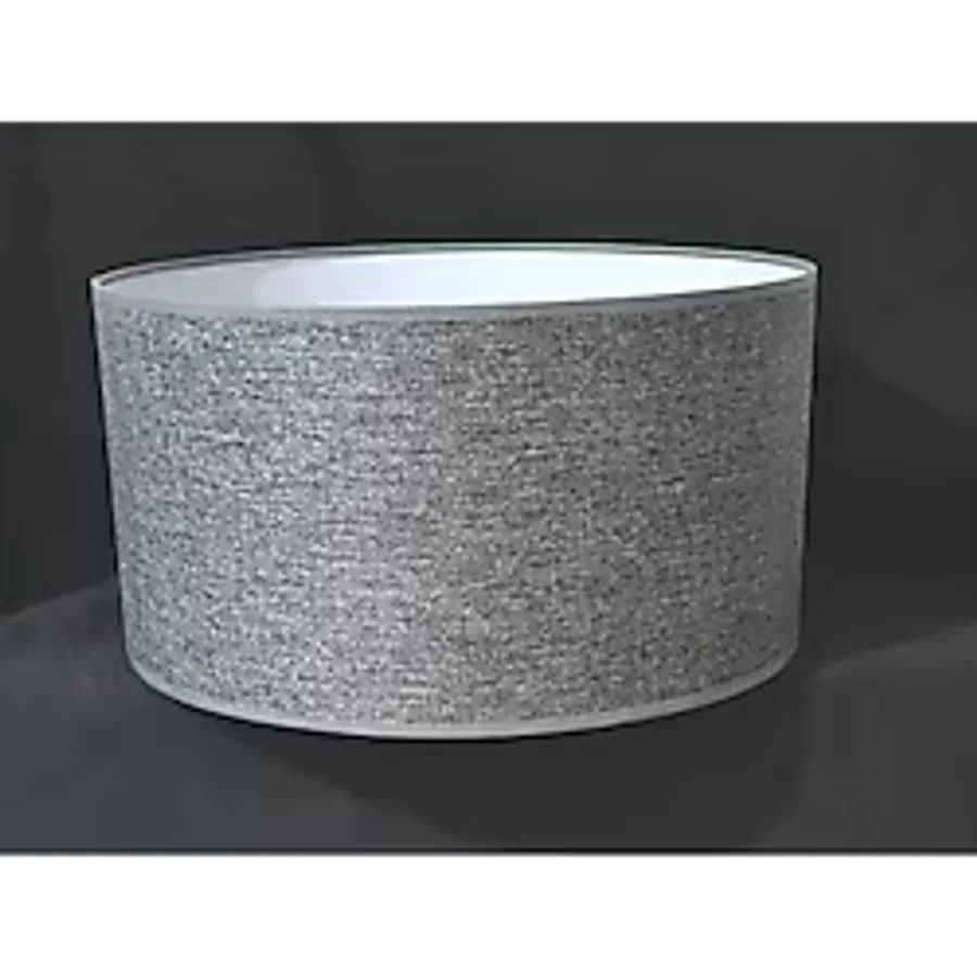 Gri Lambader Başlığı Silindir Kumaş Çap 30 Cm Lb825