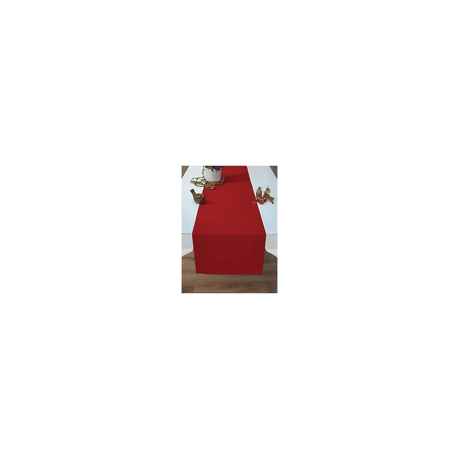 Gri Runner 40X140 Cm Amerikan Servis Runner Pamuklu Düz Renk Runner