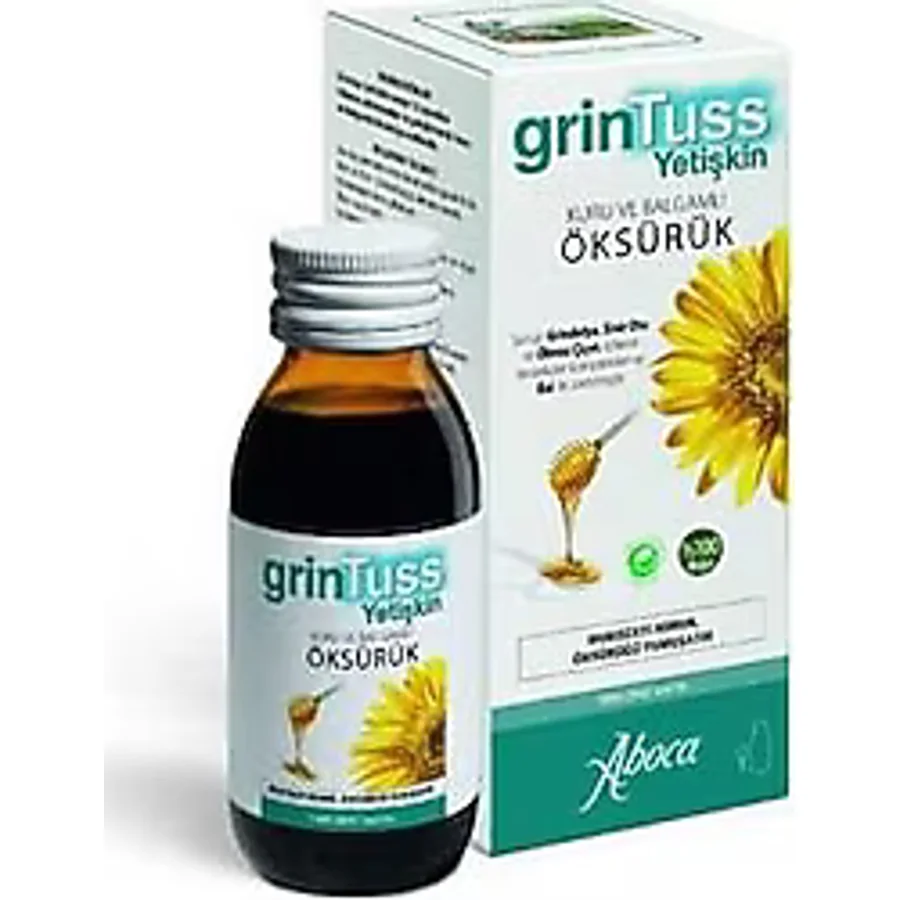 GrinTuss Yetişkin Öksürük Şurubu 128 gr