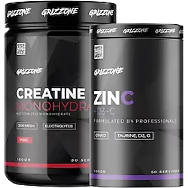 GRIZZONE Grızzy Creatine 150 Gr + Zinc + D3 + C