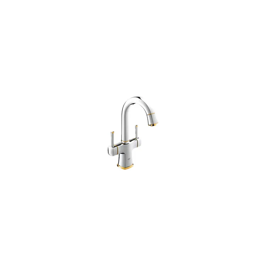 Grohe Grandera 21107IG0 Krom Altın Lavabo Bataryası