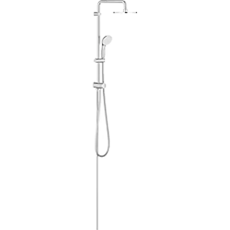 Grohe New Tempesta Sistem 200 27389002 Duvar Bağlantılı Divertörlü Duş Seti
