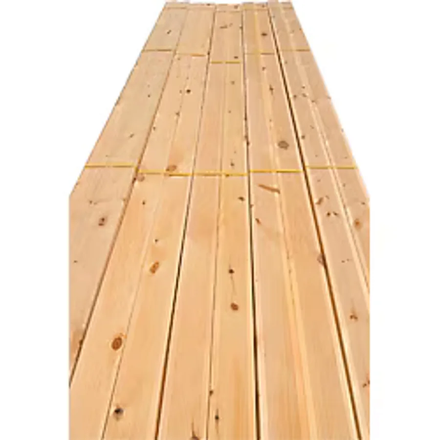 Grootland 300 cm 2. Sınıf Ahşap Tırtıklı Deck