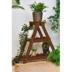 Grootland Ahşap Çiçeklik Saksı Standı