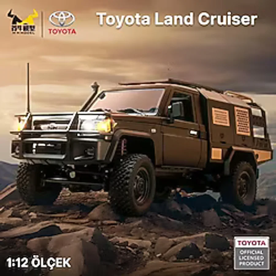 Groove MN Model MN82S 1/12 Supertourer Toyota Land Cruiser LC79 4WD RC Model Uzaktan Kumandalı Araba Crawler Offroad Truck RTR