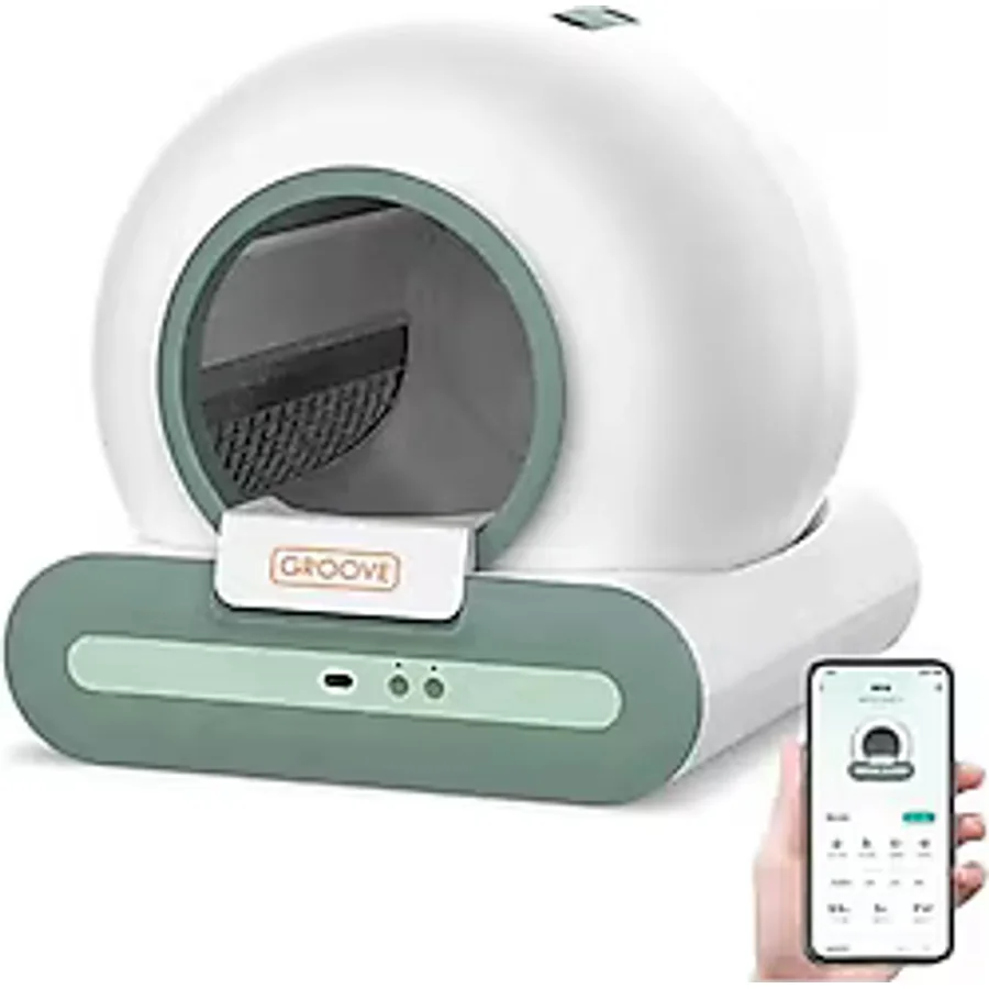 Groove Ti+ Otomatik Akıllı Kedi Tuvaleti