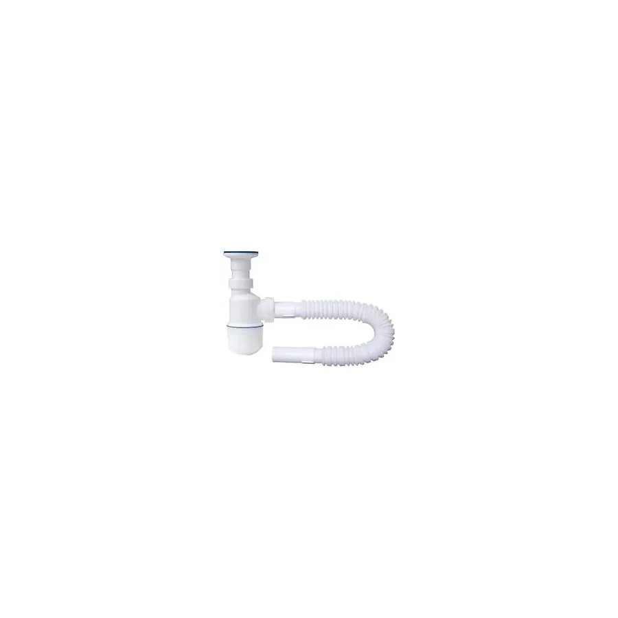 Gross AVM Körüklü Tahliye Taslı Lavabo Evye Sifonu Depolu Lavabo Evye Gider Borusu