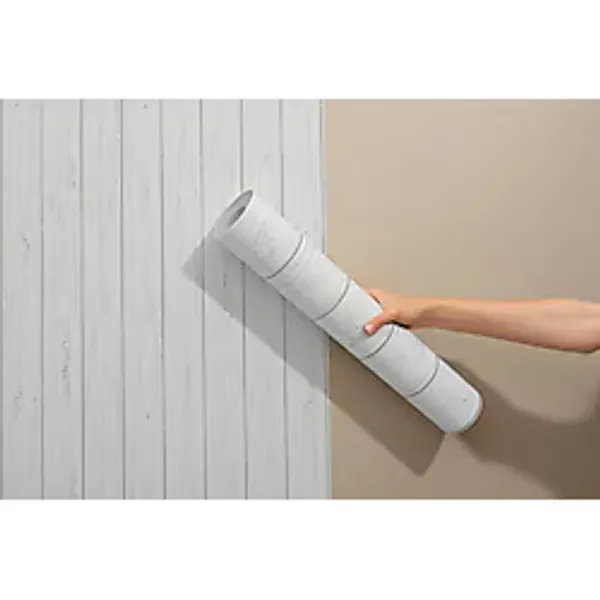 Grown Beyaz Ahşap Desenli Kendinden Yapışkanlı Duvar Kağıdı - Mutfak ve Banyo