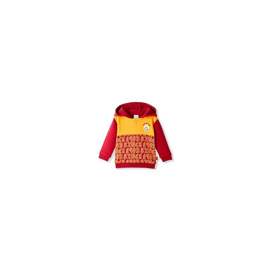 GS Store B252034 Galatasaray Kapüşonlu Bebek Sweatshirt