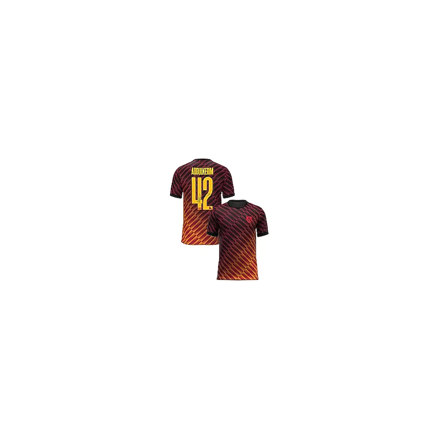 GS Store Galatasaray Abdülkerim Bardakcı Match Day C231233 Kısa Kollu Bisiklet Yaka Çocuk Tişört