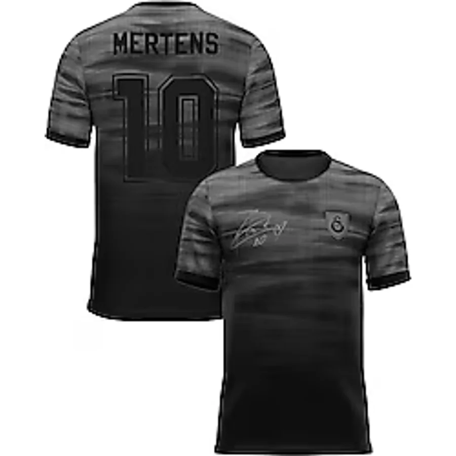 GS Store Galatasaray Dries Mertens Match Day C231235 Kısa Kollu Bisiklet Yaka Çocuk Tişört