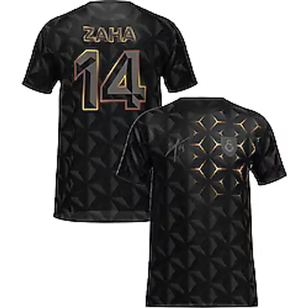 GS Store Galatasaray Wilfried Zaha Design FC C232267 Kısa Kollu Bisiklet Yaka Çocuk Tişört