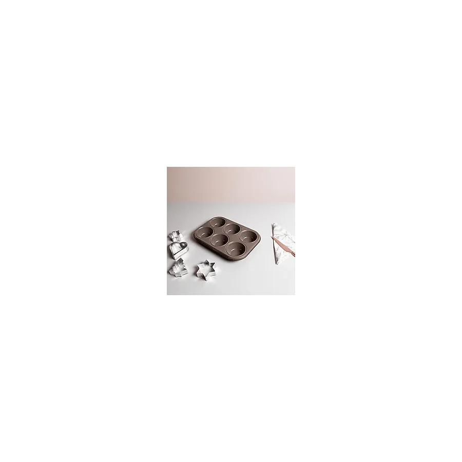 Guardini Anto 6'lı 27x18 cm Mini Muffin Kalıbı