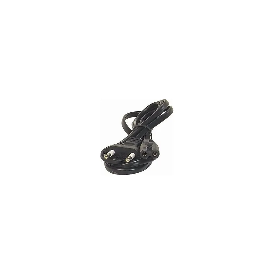 GÜÇ KABLOSU NOTEBOOK LAPTOP ADAPTÖR ELEKTRİK KABLOSU ÇİFT 2 OLUKLU ÇİFT GİRİŞLİ ELEKTRİK GÜÇ KABLOSU