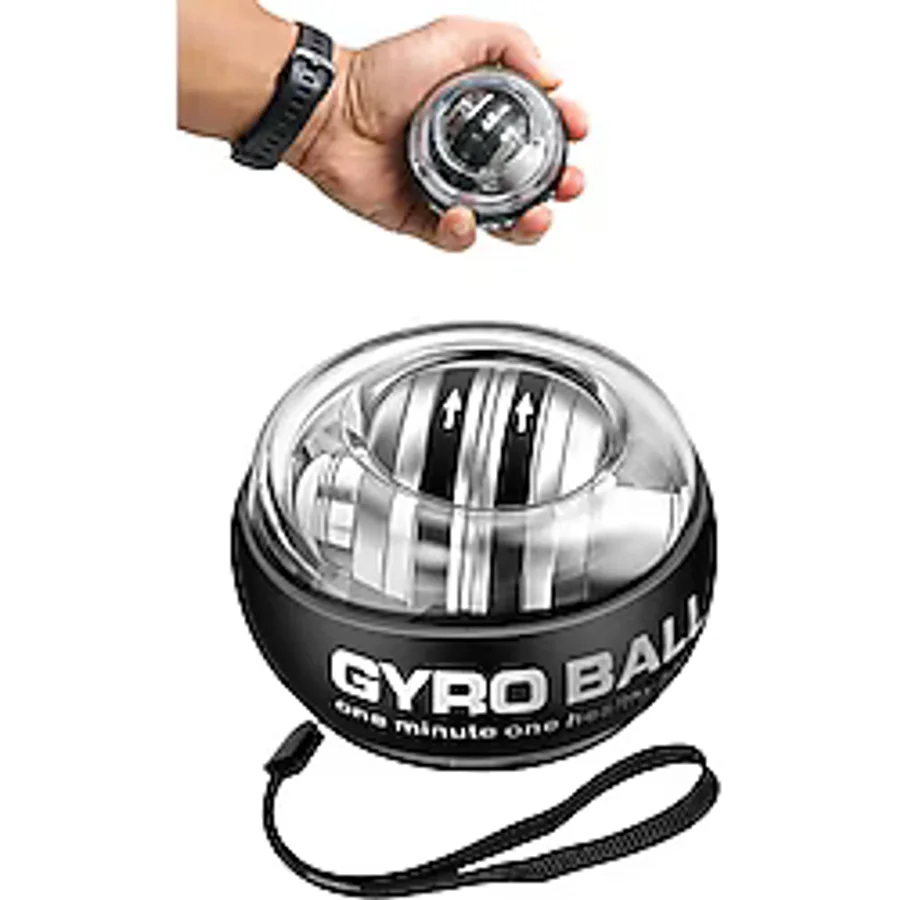 Güç Topu Gyro Ball El Bilek Egzersiz Topu Wrist Ball Otomatik Jiroskop Kol Kuvvet Spor Ekipmanı
