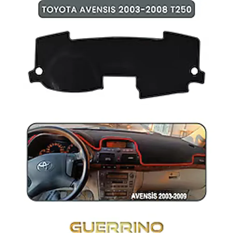 Guerrino TOYOTA Avensis (2003-2008) t250TORPİDO KORUMA HALISI GRİ KENAR