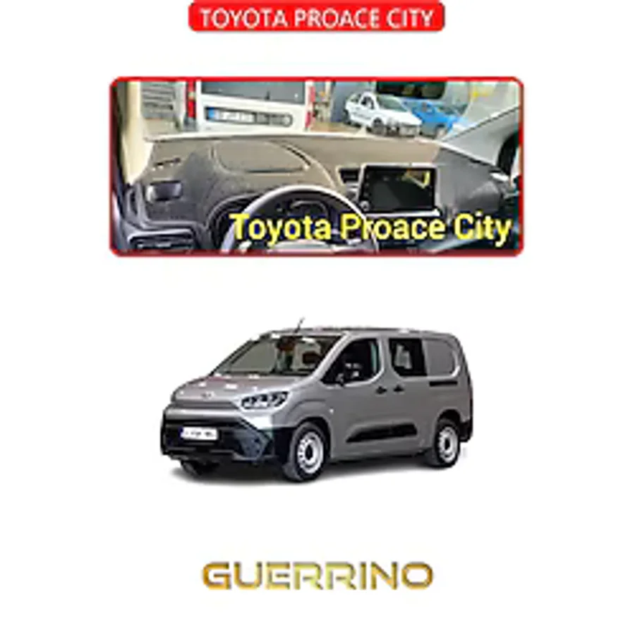 Guerrino TOYOTA PROACE CITYTORPİDO KORUMA HALISI KIRMIZI KENAR