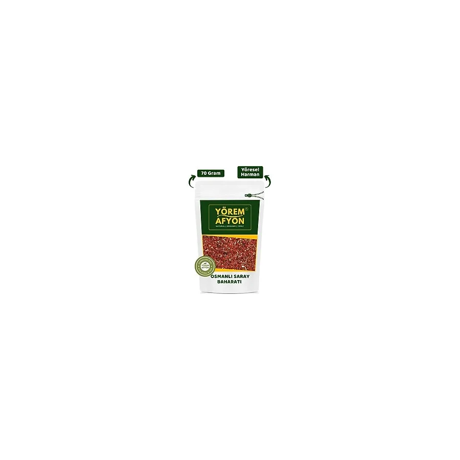 Gülçehre Yörem Afyon Yörelerine Özgü Baharat Harmanı Osmanlı Saray Baharatı 70Gr.