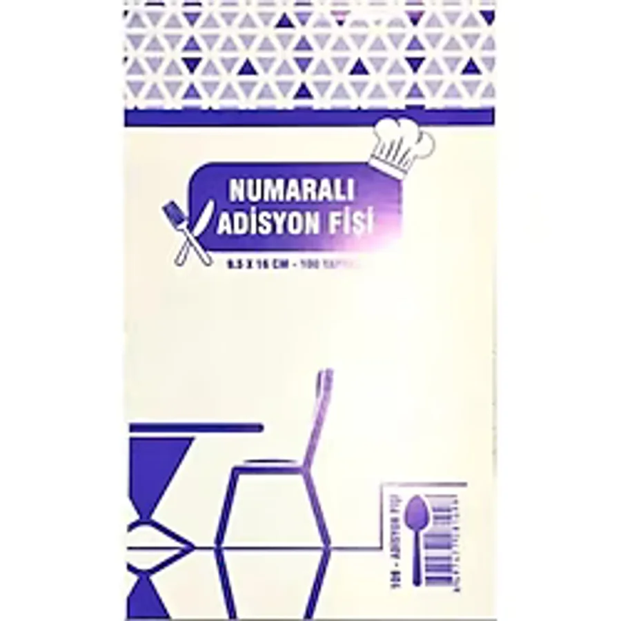 Gülpaş Adisyon Fişi Büyük 2/50 - 3 Adet