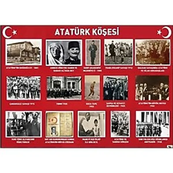 Gülpaş Atatürk Köşesi 1 (yapışkanlı Folyo) 50x70 Cm