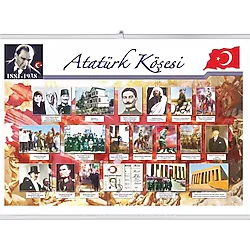 Gülpaş Atatürk Köşesi Selefonlu Çıtalı (57x82)