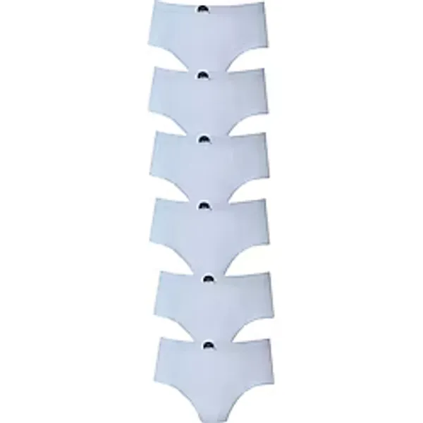Gümüş Erkek Çocuk 6 Lı Beyaz Slip Külot 3032