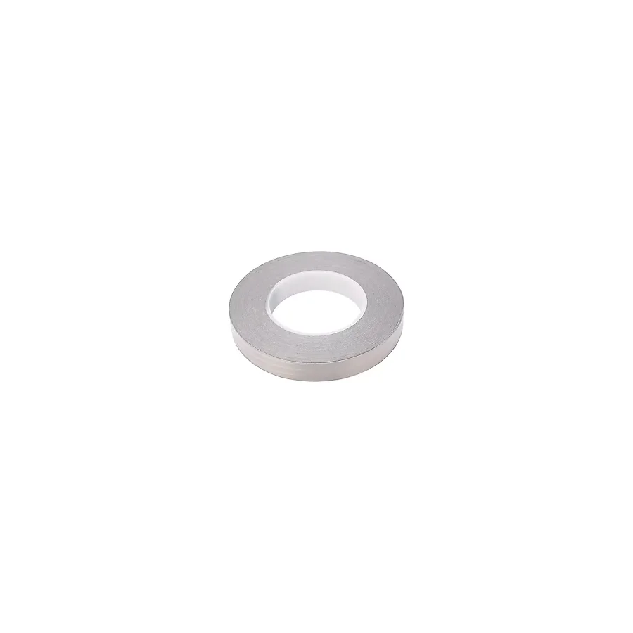 Gümüş Iletken Gri Kumaş Bez Bant 20 Mm 20 Metre