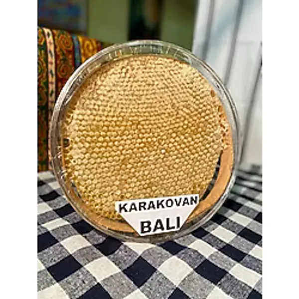 Gümüşhane Pestil Yuvarlak Kara Kovan Balı Petek Tekli 1300 gr - 1,3 kg