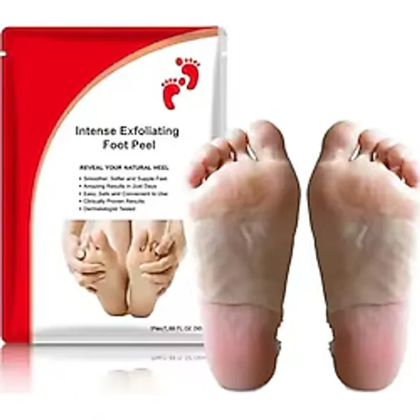 GüncelÇarşı Ayak Peeling Maskesi Nasır, Ölü Deri Temizleyici, Nemlendirici Özellik, Lavanta Yağı ve C Vitamini İçerir
