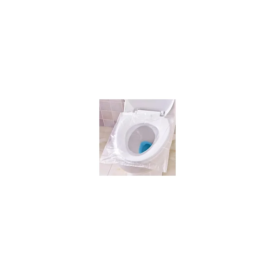 GüncelÇarşı Kullan At Hijyenik Klozet Kapağı Poşeti, 50-100 - 200 adet Seçenekli, Antibakteriyel Seyahat Tuvalet Örtüsü, Otel, AVM, Kamp ve Dış Mekan Kullanımı, Klozet Örtüsü (200 ADET)