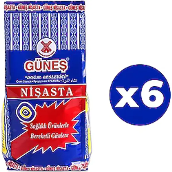 Güneş Mısır Nişastası 400 gr 6'lı