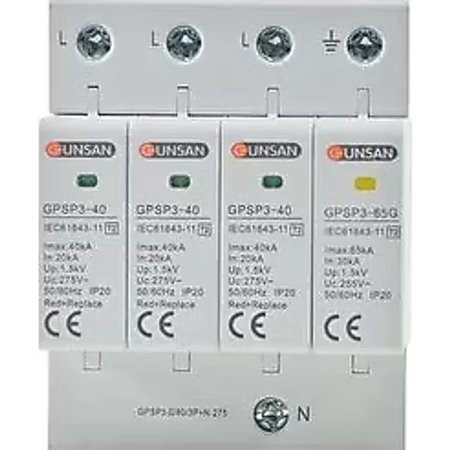 Günsan Elektrik Günsan Valta Parafudr 4 Kutup 3p+n 275 V Beyaz