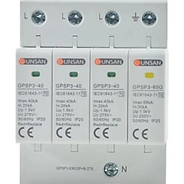 Günsan Elektrik Valta Parafudr 4 Kutup 3P+N 275 V - 275 A