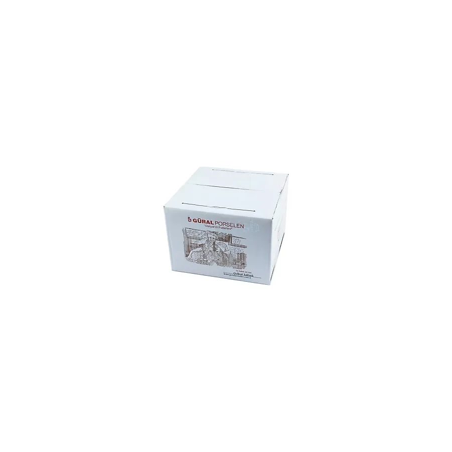 Güral Porselen 12 Parça Çukur Tabak 22cm
