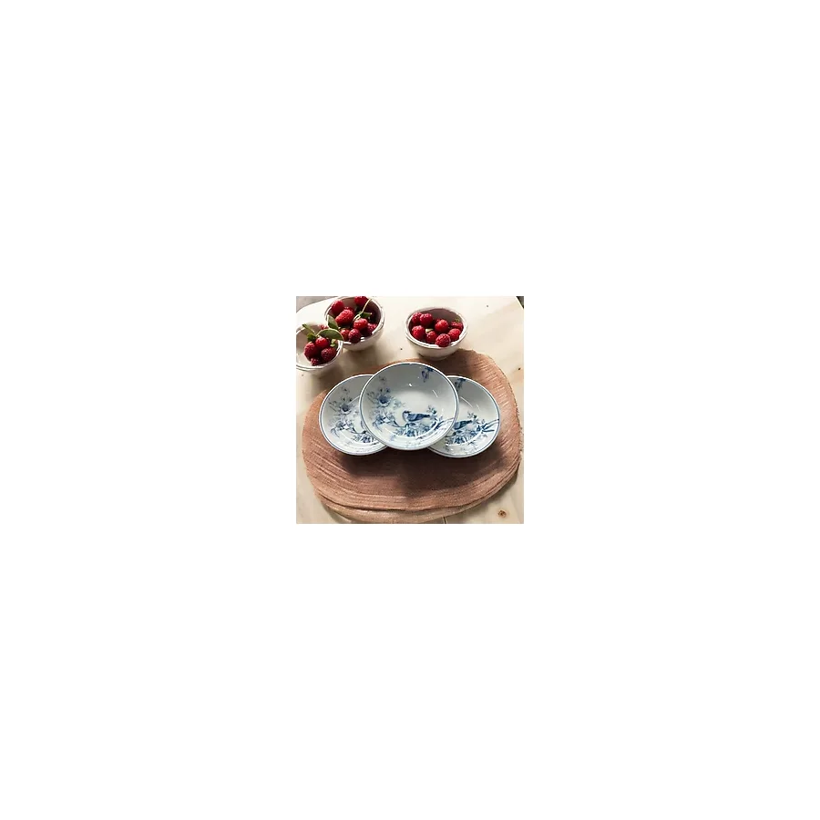Güral Porselen 14 cm Çerez Tabak Çukur 6'lı