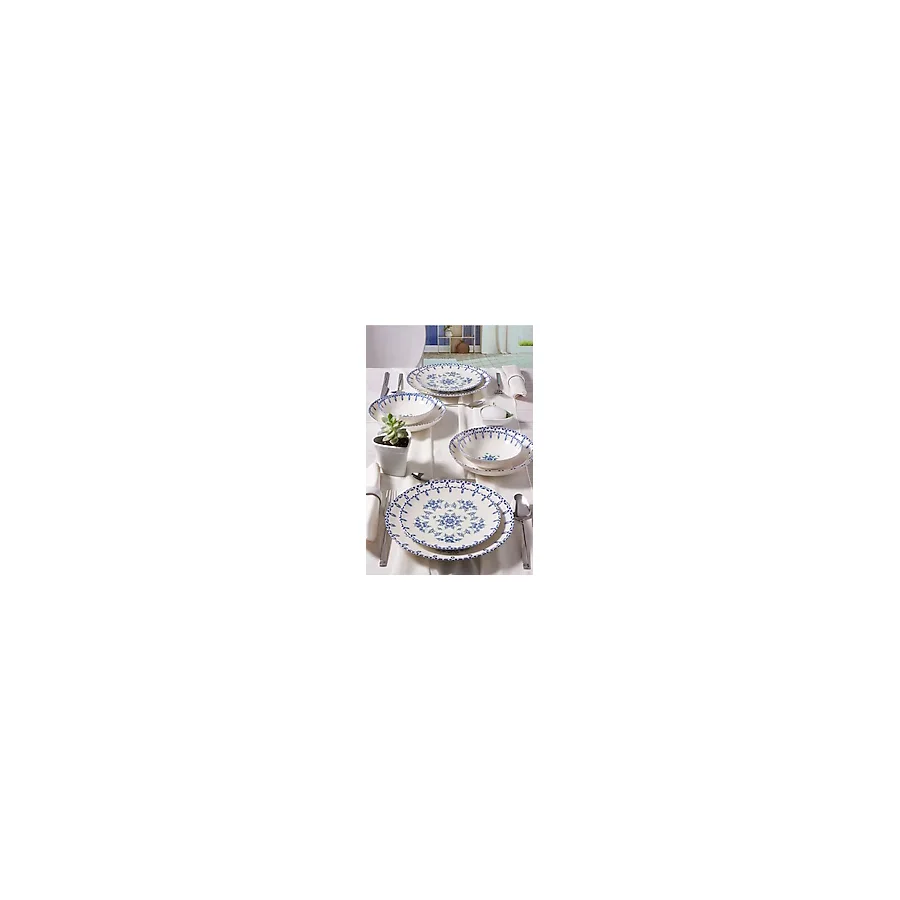 Güral Porselen Camelia 1654 24 Parça 6 Kişilik Yemek Takımı