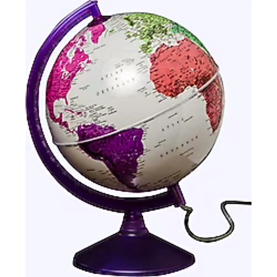 Gürbüz Globe Seven Işıklı 26 cm Dünya Küresi 46254