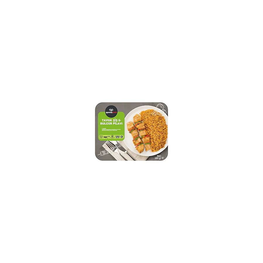 Gurmepack Tavuk Şiş Bulgur Pilavı 380 gr