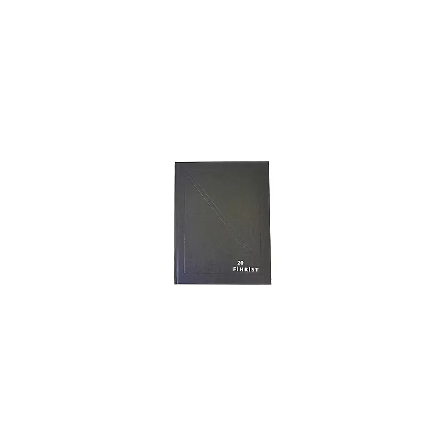 Gürpaş Ticari Fihrist 20'Li 20X28 Cilt Bezli
