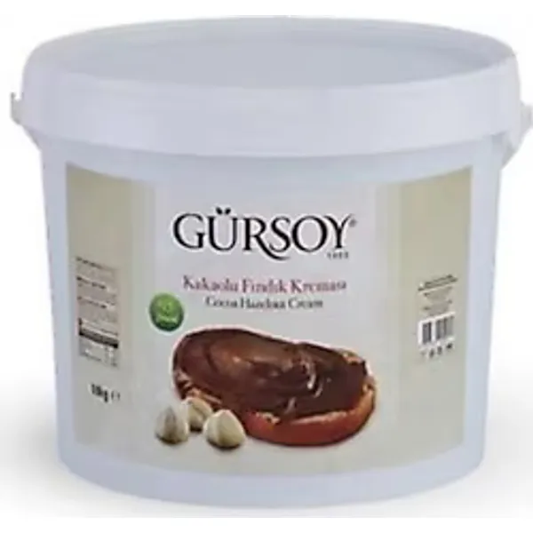 Gürsoy Kakaolu Fındık Kreması Plastik Kova 5 kg