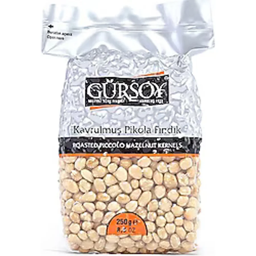 Gürsoy Kavrulmuş Pikola Fındık Vakumlu Paket 250 gr