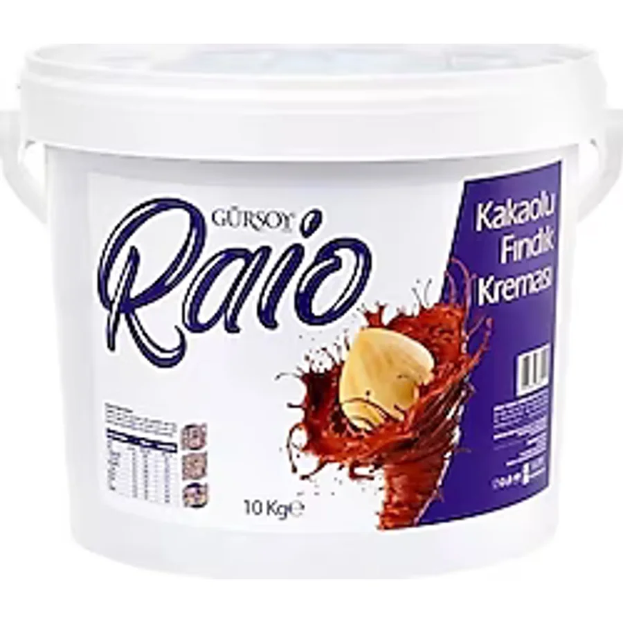 Gürsoy Raio Kakaolu Fındık Kreması EDT 10 kg