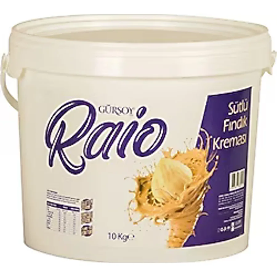 Gürsoy Raio Sütlü Fındık Kreması EDT 10 kg