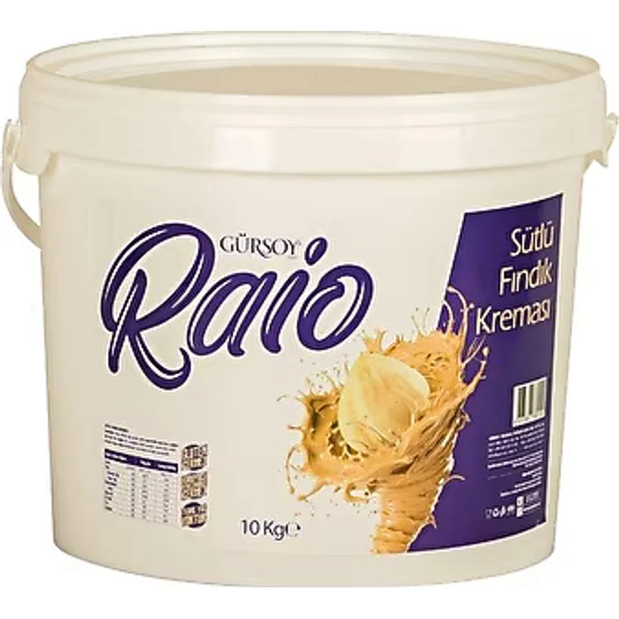 Gürsoy Raio Sütlü Fındık Kreması EDT 10 kg