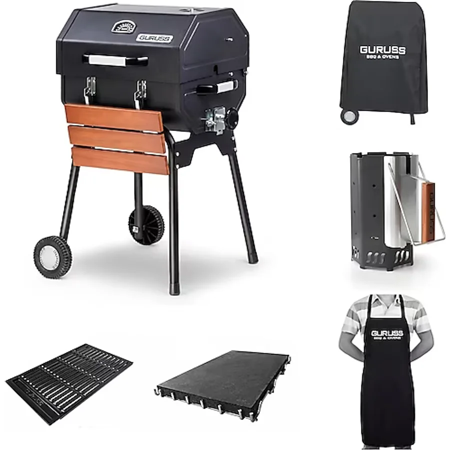 Guruss CG-050 Tam Set Kömürlü Barbekü Mangal
